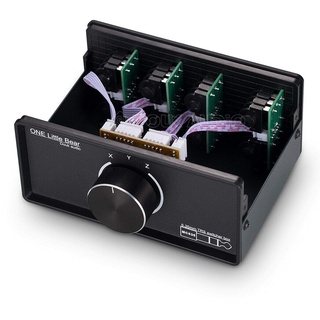 Douk Audio Mini 3-Way Tragbar Mono/Stereo 6.35mm TRS Audio-Umschalter Switcher Box Kopfhörer Splitter