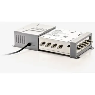 Fuba FMT 508 Multischalter 5/8 - SAT Multischalter 8 Teilnehmer/Receiver/TV mit Energiesparnetzteil - Multiswitch Quattro- und Quad-LNB tauglich