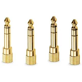 RØDE Microphones Rode HJA-4, vier Kopfhörer-Klinkenadapter (3,5 mm TRS auf 6,35 mm TRS)