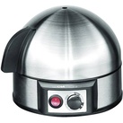 Clatronic EK3321 Eierkocher mit Eierstecher, mit Messbecher Edelstahl (gebürstet)