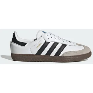 Adidas Samba OG Kids Schuh, Cloud White - 31.5 EU