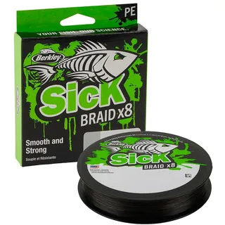 Berkley Sick 300 M Geflochtene Schnur - Black - 0.100 mm