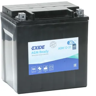 Exide AGM Motorradbatterie 12V 30Ah 430A