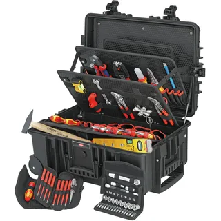 Knipex Werkzeugkoffer Robust45 Move Elektro