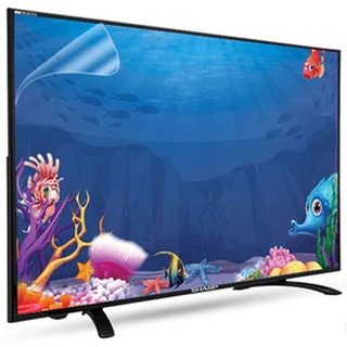 JHZDX Anti Blue Light/Anti-Smashing/Anti-Glare/Anti-Kratz-Folie Für TCL/Samsung/Toshiba/Sony/LG/Hisense 32-75 Zoll TV-Bildschirmschutzfolie,43"