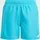 Solid Shorts Lucid Cyan/White 176