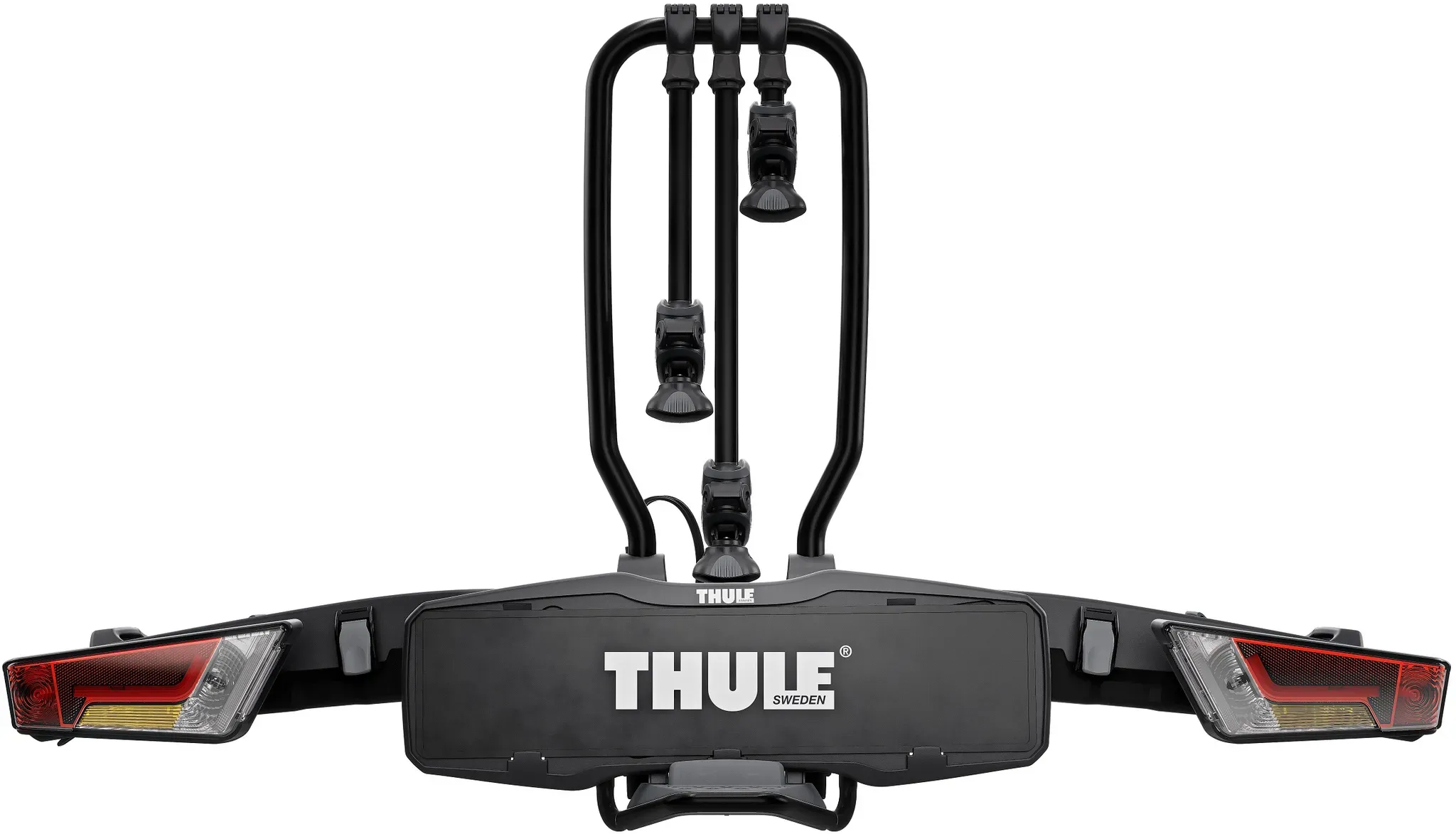 Thule EasyFold XT Fahrradträger für Anhängerkupplung 2 Fahrräder Silber