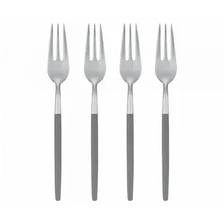 Clinique Blomus Set 4 Kuchengabeln -MAXIME- Sharkskin, 64357