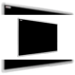 ALLboards Kreidetafel 90x60 cm, Alurahmen