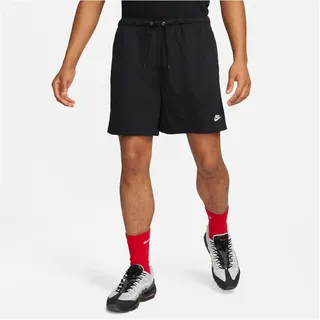 Nike Club Mesh-Flow Shorts Herren 010 - black/white S