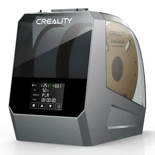 Creality Offizielle Space Pi Filament trockner Plus, 2 Rollen 3D Drucker Filament trocknerbox 360° Heißluftheizung, Dehydrator Aufbewahrungsbox für 1.75/2.85 mm PLA PETG ABS TPU Material