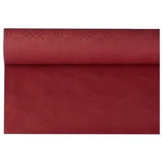 Papstar Tischtuchrolle 8mx1,2m Bordeaux