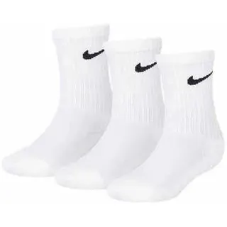 Nike Basic Pack Crew - Lange Socken - Kinder - White - 5-6A