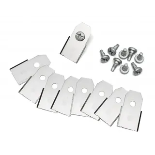 Husqvarna Messer extra stark 9 Stück 0,6mm Blisterpackung für Husqvarna Automower 105, 265 ACX, 305, 310, 310 Mark II, 315, 315 Mark II, 315X, 320, 320 NERA, 330X, 405X, 415X, 420, 430X NERA, 435X AWD, 440, 450X, 450X NERA, Aspire R4, SOLAR HYBRID - 1.95 EUR / Stk.