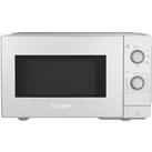 Bosch Mikrowelle Serie 2, FFL020MW0, 800 Watt, weiß, mit Drehteller, Garraum 20 Liter