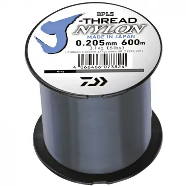 Daiwa J-Threads DPLS (grey), Gray, Ø mm: 0,33 / 600 m