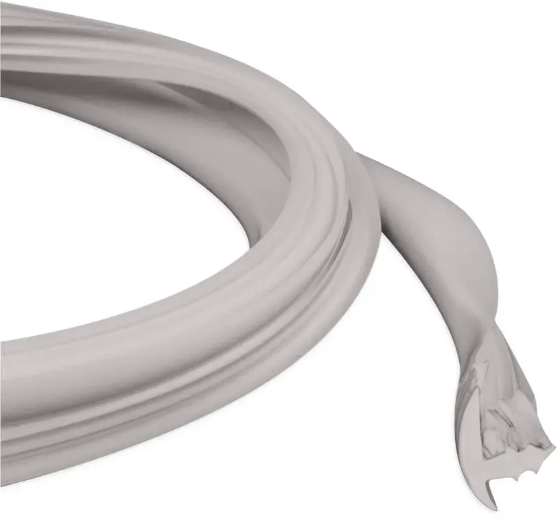 Liner Lock Kederleiste für Klemmprofilleiste und Poolfolie STRONG 17 mm, hellgrau, 1 lfm