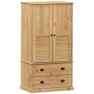 vidaXL Kleiderschrank Vigo 90 x 176 x 55 cm Braun