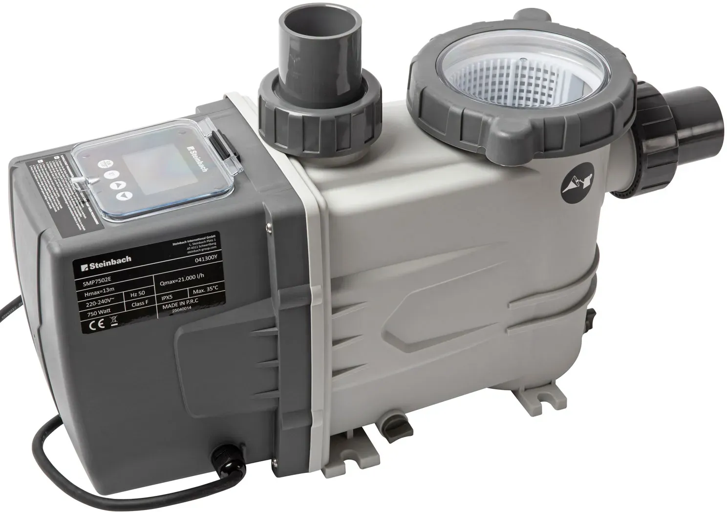 Steinbach Inverter Filterpumpe Smart Pro 7,5 | für Pools bis 63.000 Liter
