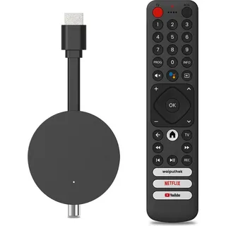 freenet TV 3in1 Hybrid Stick, Android TV, DVB-C/T2, 3 Mon. freenet TV