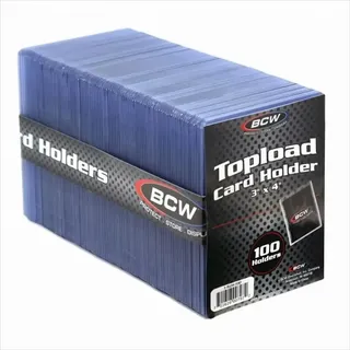 Bcw Topload Card Holder 3" x 4" (100 Stück)