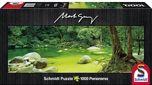 Schmidt Mark Gray Panorama Mossman Gorge - Queensland, Australia Puzzle, 1000 Teile