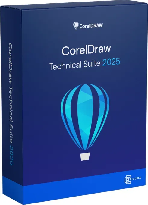 CorelDRAW Technical Suite 2025 für Windows Unbefristete Lizenz