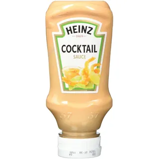 Heinz French Style Cocktail Sauce – Cremig-fruchtige Sauce in Kopfsteherflasche – 1 x 220 ml