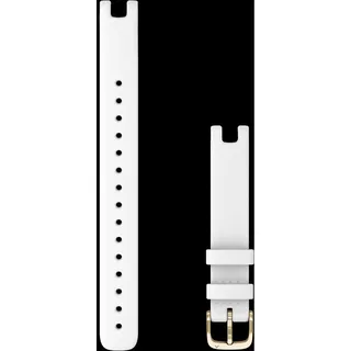 Leder Weiß/Gold 120 bis 195 mm