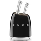 50's Style 6er-Messerblock schwarz