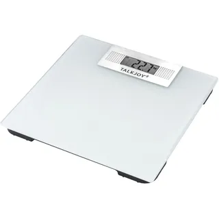 PROFI Sprechende Personenwaage für Sehbehinderte Waage weiß Blinde Senioren 180