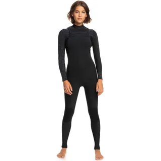 Roxy 3/2 SWELL Series FZ GBS L/SL Fullsuit, Black, 12