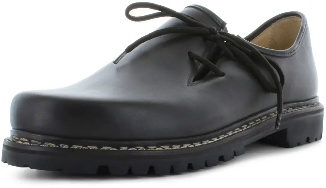 Haferlschuhe Füssen Rindleder dunkelbraun Gr. 7.5 UK / 41.5 EU