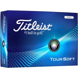 Titleist Tour Soft Golfbälle, white