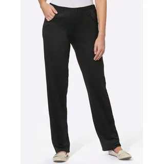 Sieh an! Jerseyhose komfortabel Schwarz 38