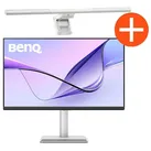 BenQ MA270U 68,6cm (27") 4K UHD IPS Profi Monitor + ScreenBar Pro Monitor Lampe silber