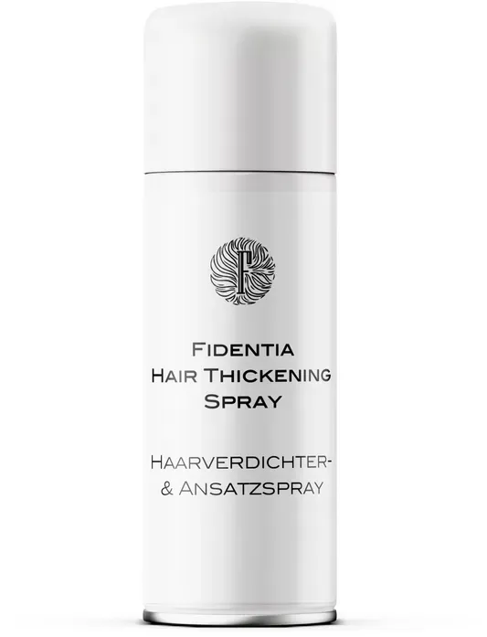 Fidentia Haarauffüller Spray 200ml - neu mit verbesserter Formel - Schwarz