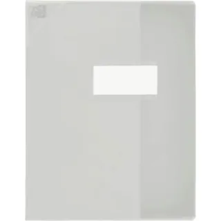 Oxford ELBA Heftschoner STRONG LINE, 170 x 220 mm, transparent- farblos, Stärke: 0,15 mm, mit Beschriftungsfenster