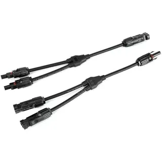 1 Paar Y-Typ-Steckverbinder, Solar-PV-Kabel, Solarpanel-Kabel, männlich/weiblich, m/f/f und F/M/M-Abzweigverbinder, Y2-1, Y-förmige