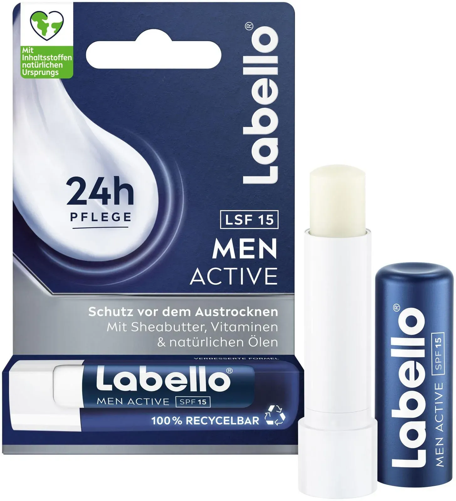 Labello MEN ACTIVE LSF 15 Lippenpflege 4,8 g