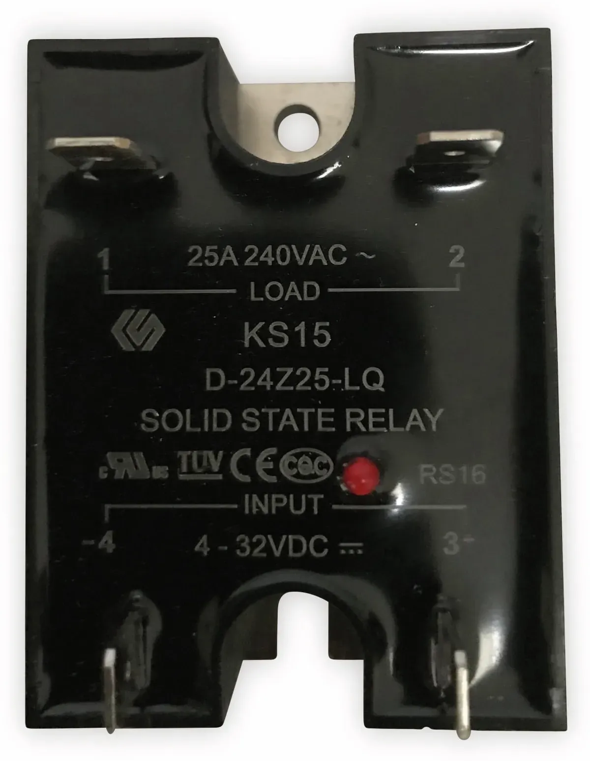 Solid State Relais K15/D-24Z25-LQ, 4...32 V-, 25 A/240 V~
