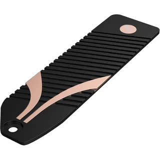 Sabrent PS5 M.2 Kühler, Aluminium SSD NVMe Kühlkörper, m.2 Heatsink mit Wärmeleitpad speziell Design für Playstation 5 Konsole (SB-PSHS)