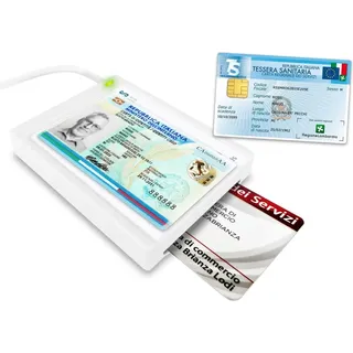 ATLANTIS Combo Reader CIE 3.0 Windows 10 und Windows 11 Weiß - Weiß