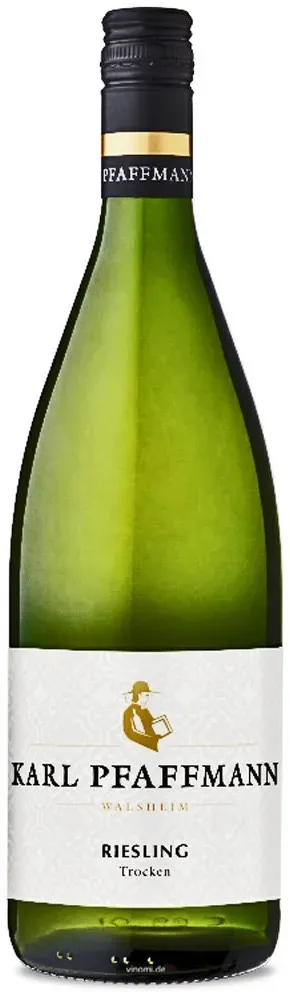 18er Set Karl Pfaffmann Riesling trocken 1 Liter 2025 - Versandkostenfrei!