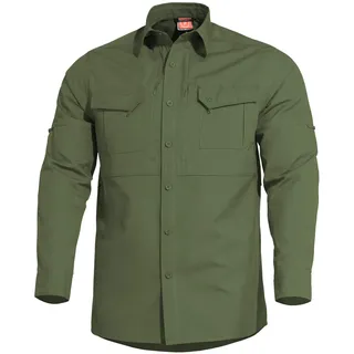 Pentagon Plato Shirt Langarm Camo Green - L