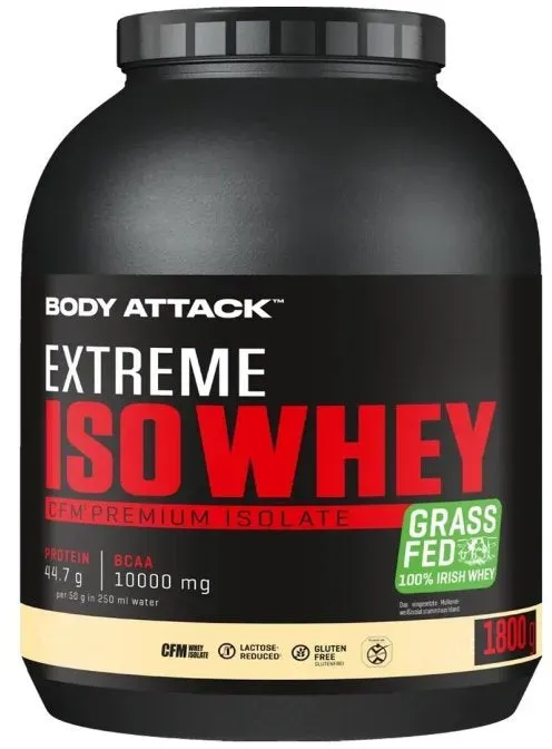Body Attack - Extreme Iso Whey Professional - 1800gSchoko