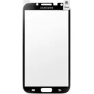 Samsung Original 2x Displayschutzfolie inkl. Reinigungstuch und Blasenspachtel (kompatibel mit Galaxy Note 2 / Note 2 LTE) Black Frame