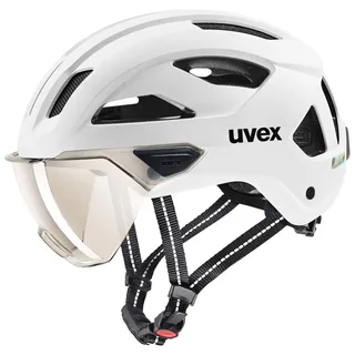 Uvex stride visor 59-61 cm white matt