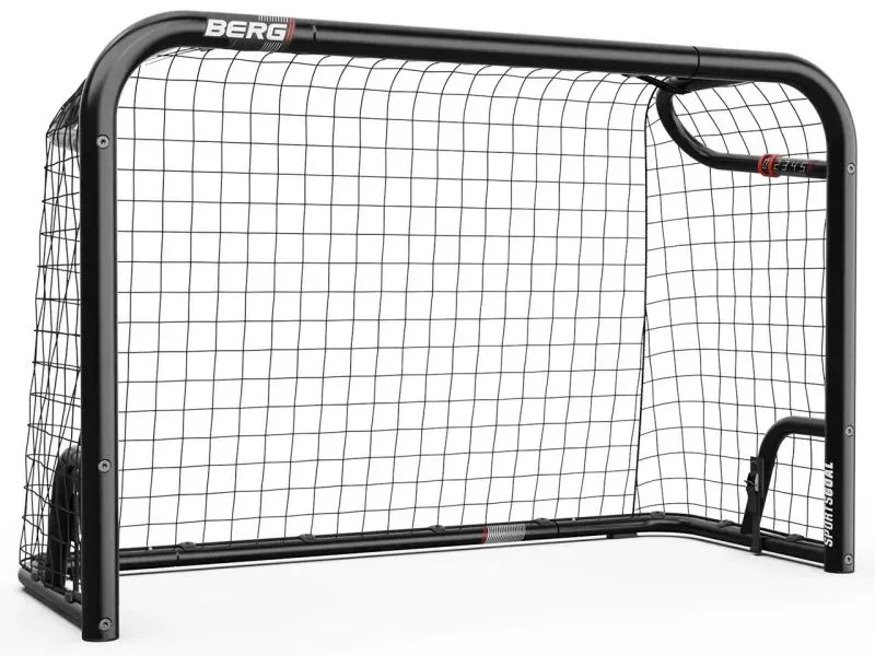 BERG Fußballtor XS, 120 x 80 cm, Stahlrahmen, schwarz