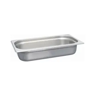 SCHNEIDER GN-Behälter 1/3, Edelstahl, Maße: 176 x 325 mm 530232 , Größe: 2,25 l, Tiefe: 65 mm